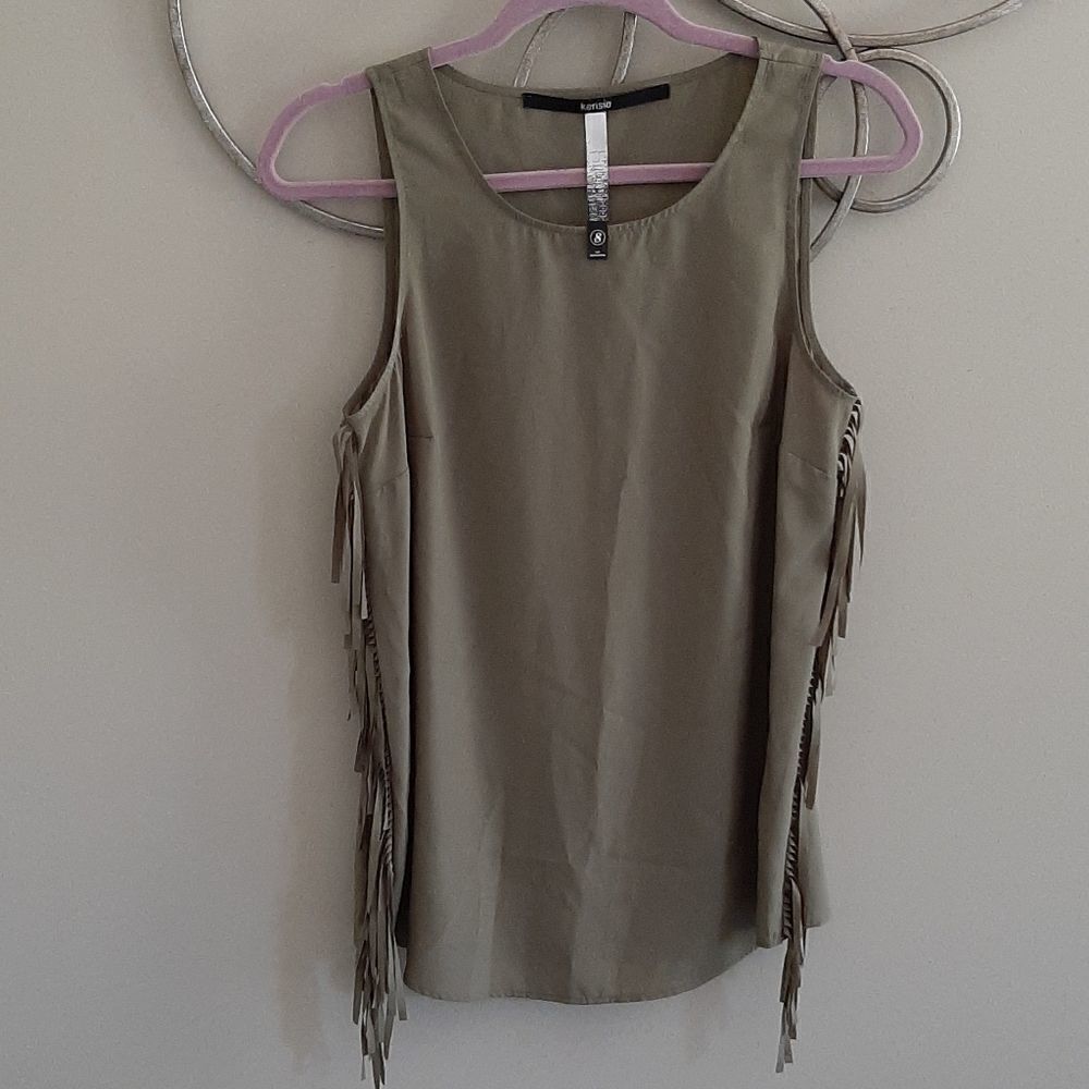 Kensie fringe tank 